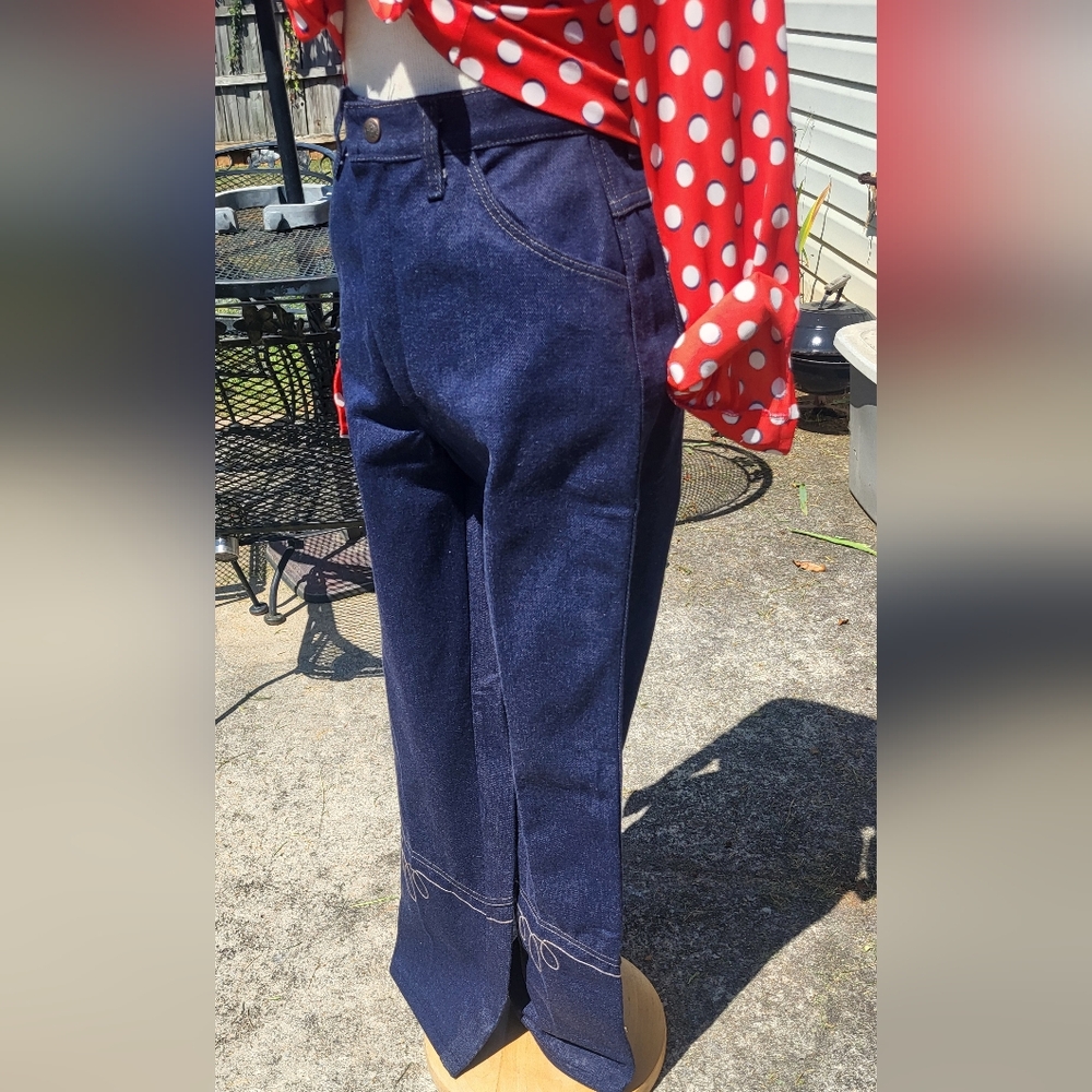 Ultra Cool Hipster Vintage Jeans by Turtle Bax - Picture 2 of 7